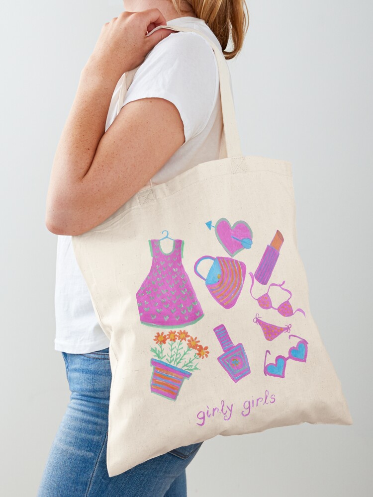 Girly Girl Things Tote Bag for Sale by MatsonArtDesign