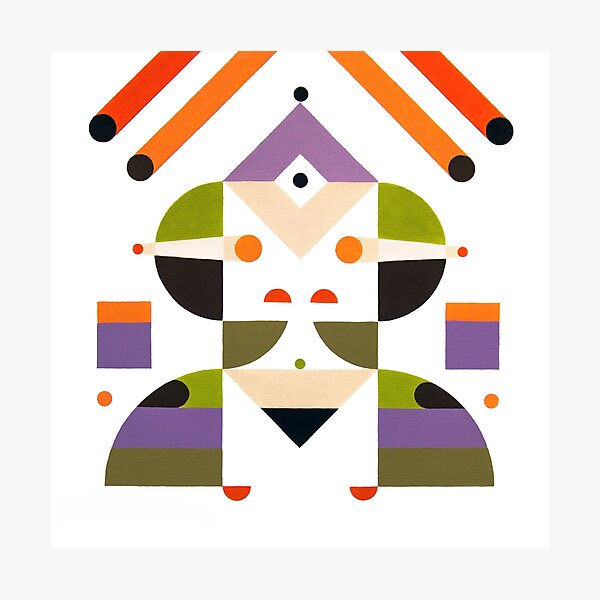 Abstract girl Photographic Print