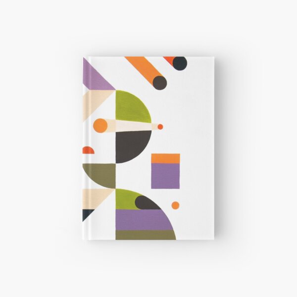 Abstract girl Hardcover Journal