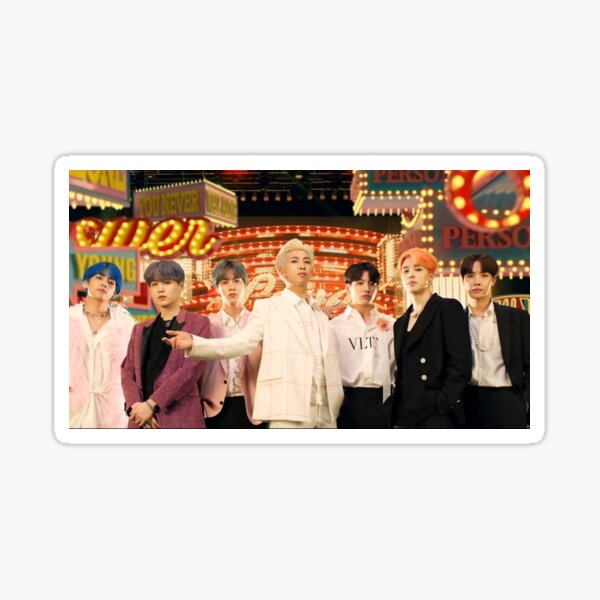 Artikel-Vorschau von BTS Junge Mit Luv Aufkleber, designt und verkauft von 45seals.