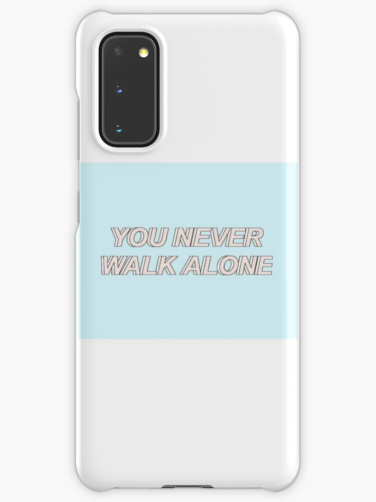 Bts You Ll Never Walk Alone Lyric Case Skin For Samsung Galaxy By 45seals Redbubble