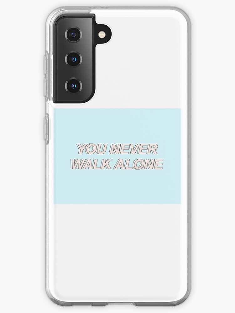 Bts You Ll Never Walk Alone Lyric Case Skin For Samsung Galaxy By 45seals Redbubble