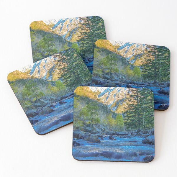 Item preview, River Bed Sunrise // Long Exposure Landscape Photograph in the Colorado Rocky Mountains designed and sold by catbyrdcolorado.