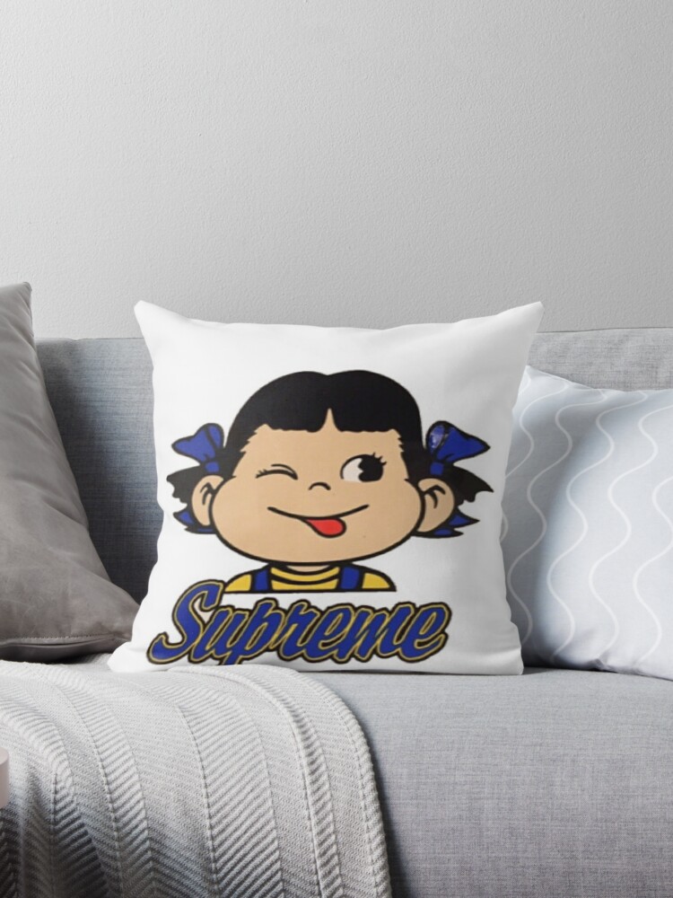 supreme throw pillow