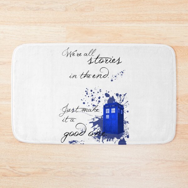 Item preview, We're All Stories in the End (white) designed and sold by SleepingDeadGir.