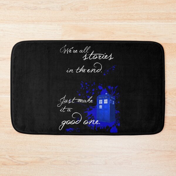 Item preview, We're All Stories in the End (black) designed and sold by SleepingDeadGir.