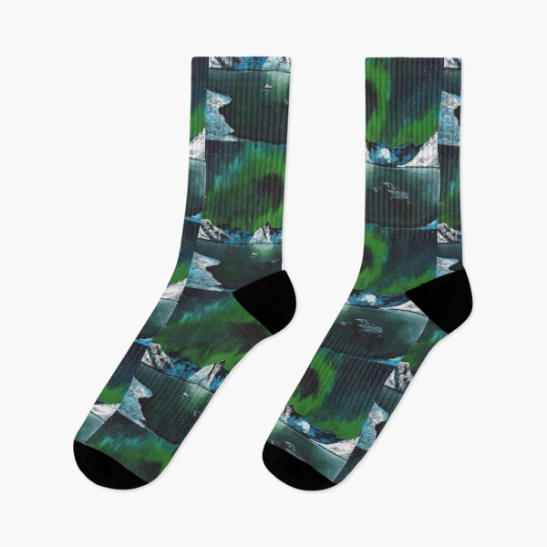 Item preview, Norway Northern Lights designed and sold by SleepingDeadGir.