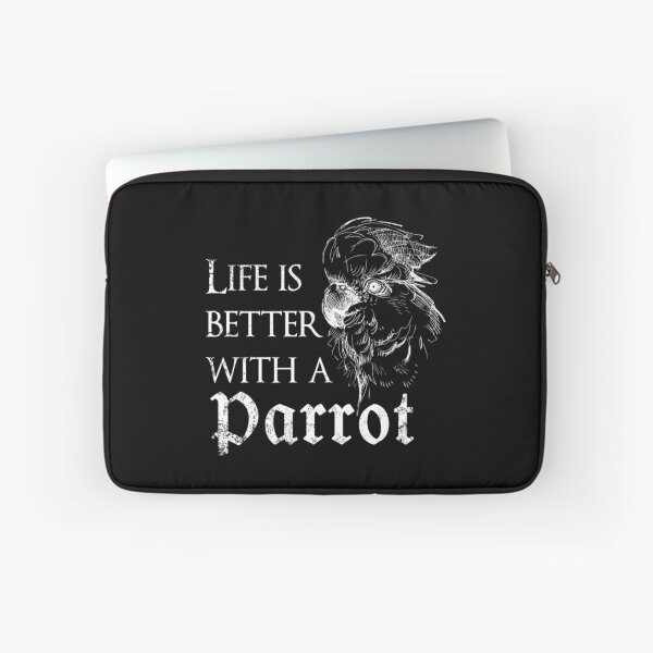 Item preview, LIFE IS BETTER WITH A PARROT designed and sold by badassarts.