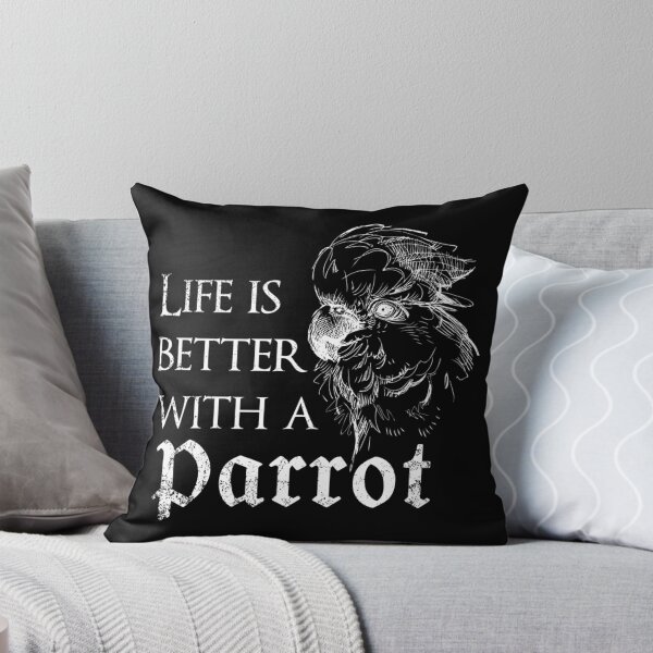 Item preview, LIFE IS BETTER WITH A PARROT designed and sold by badassarts.