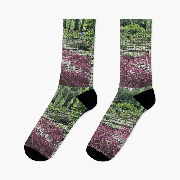 Item preview, Monet's Magical Pretty Pond with Maroon designed and sold by KazM.