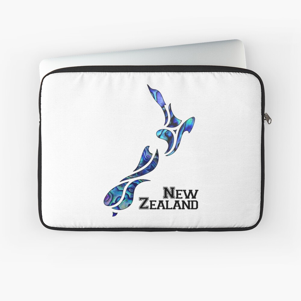 "Fluid New Zealand" Laptop Sleeve for Sale by tttrickyyy Redbubble