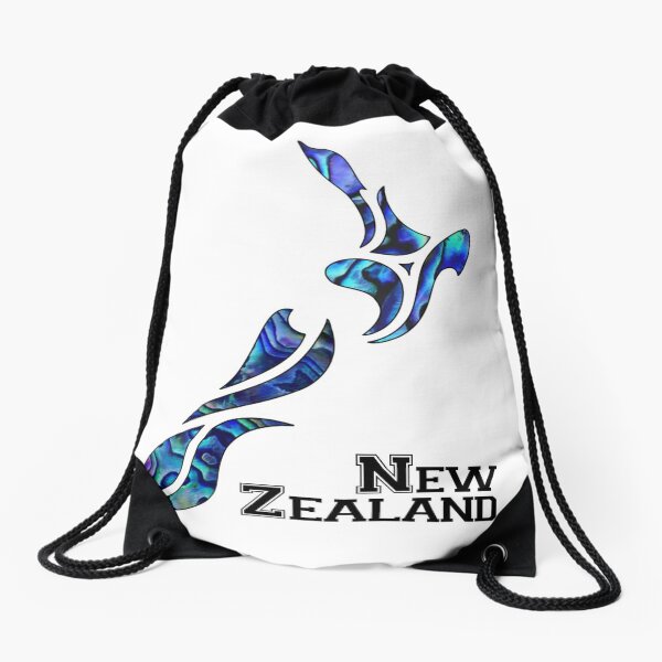 Fluid New Zealand Drawstring Bag