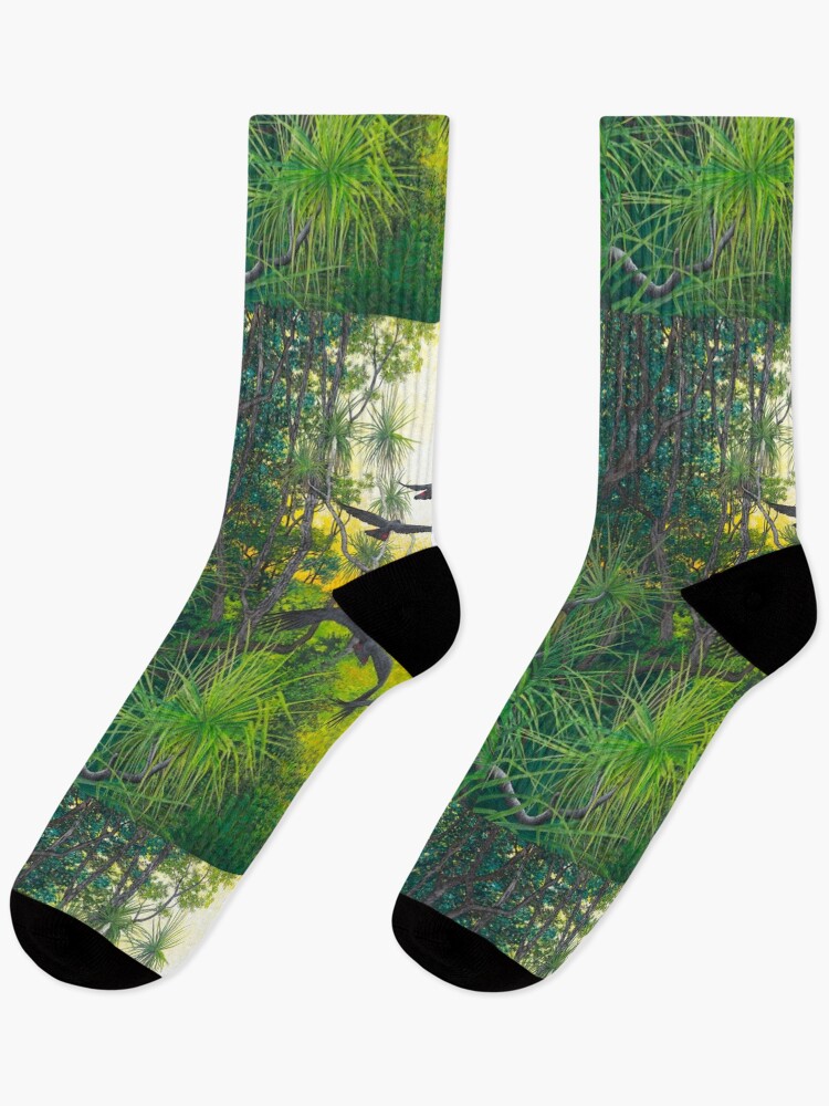 Thumbnail 1 of 5, Socks, 'Thrive' designed and sold by JulesSummers.