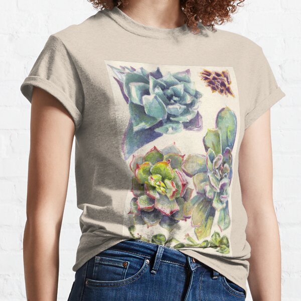 Summer Succulents Classic T-Shirt