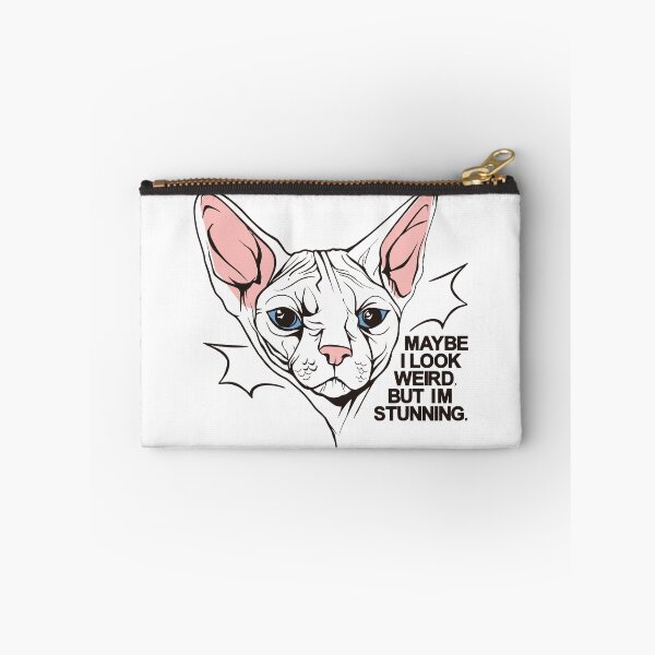 Item preview, White sphinx cat. designed and sold by emphatic.
