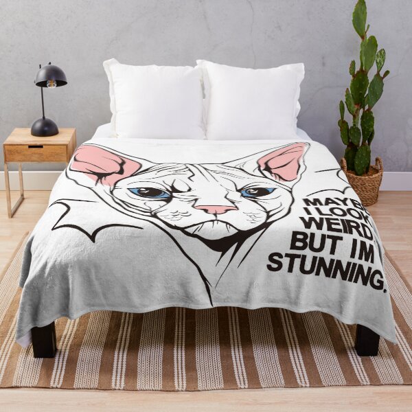 Item preview, White sphinx cat. designed and sold by emphatic.