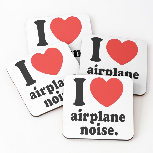 Item preview, I LOVE AIRPLANE NOISE designed and sold by MACH5-.
