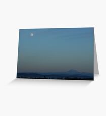 Blue December Greeting Card