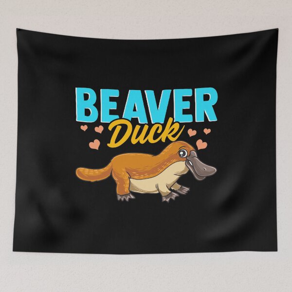 Item preview, Beaver Duck Platypus Pun Cute Duck Billed Platypus designed and sold by perfectpresents.