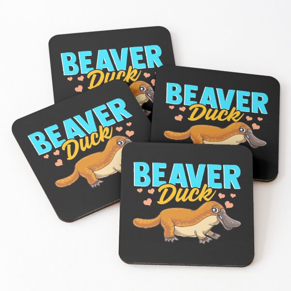 Item preview, Beaver Duck Platypus Pun Cute Duck Billed Platypus designed and sold by perfectpresents.