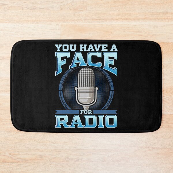 Item preview, Funny You Have A Face For Radio Broadcaster Pun designed and sold by perfectpresents.