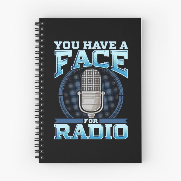 Item preview, Funny You Have A Face For Radio Broadcaster Pun designed and sold by perfectpresents.