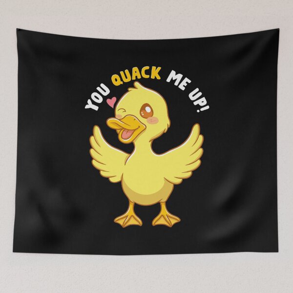 Item preview, You Quack Me Up! Adorable Duckling Crack Me Up Pun designed and sold by perfectpresents.