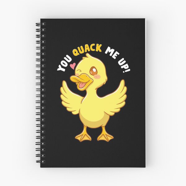 Item preview, You Quack Me Up! Adorable Duckling Crack Me Up Pun designed and sold by perfectpresents.