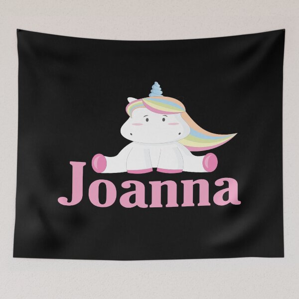 Item preview, Joanna Unicorn Cute Name Joan designed and sold by ProjectX23.