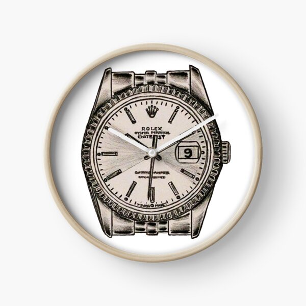 Pure Rolex Datejust Clock