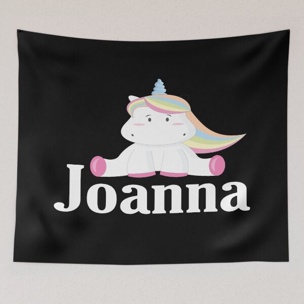 Item preview, Joanna Unicorn Cute Name Joan designed and sold by ProjectX23.