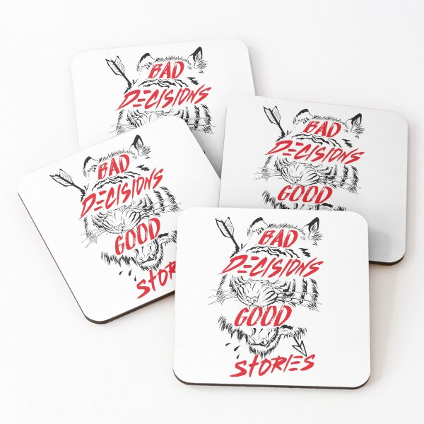 Item preview, bad decisions good stories designed and sold by Bloodymercy.