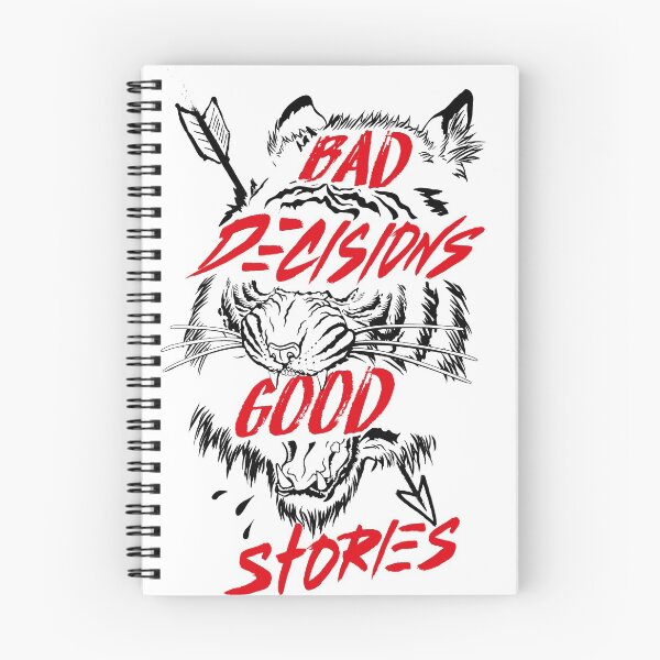 Item preview, bad decisions good stories designed and sold by Bloodymercy.