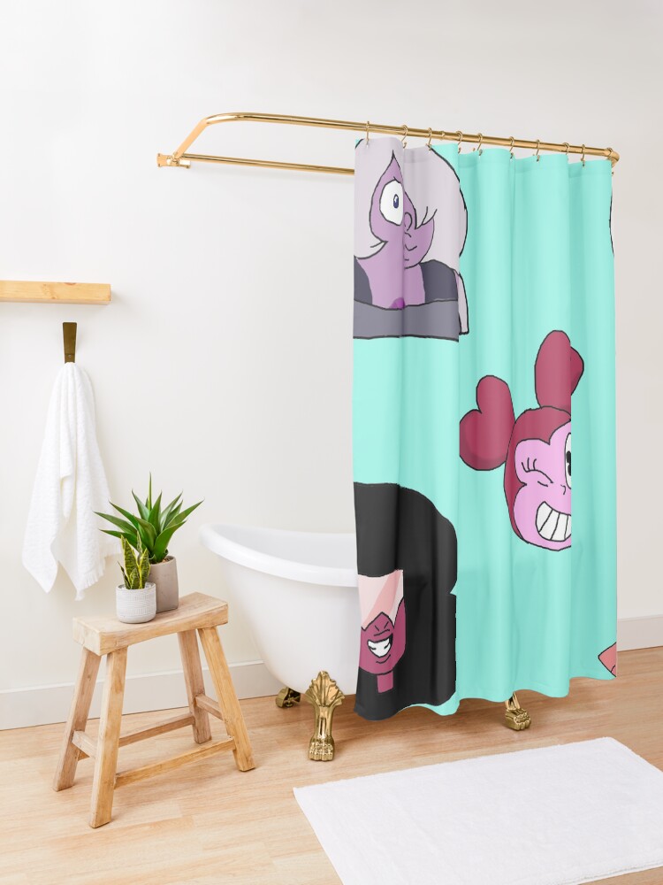Alternate view of Steven Universe The Movie Shower Curtain