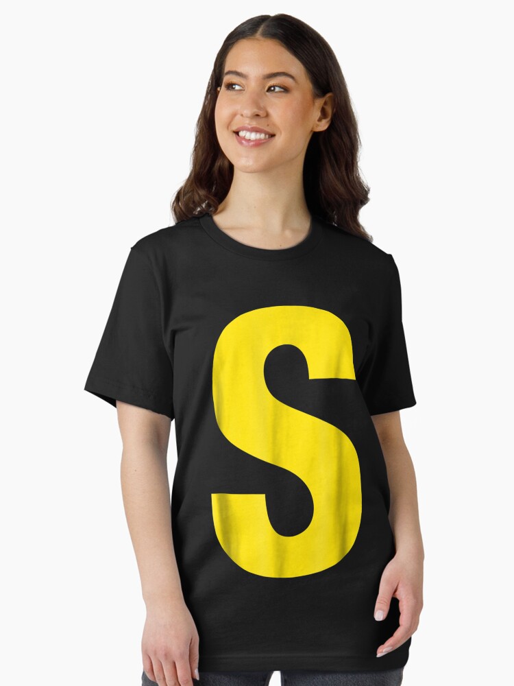 Name Letter S-Simon Chipmunk Halloween Costume Christmas T-Shirt