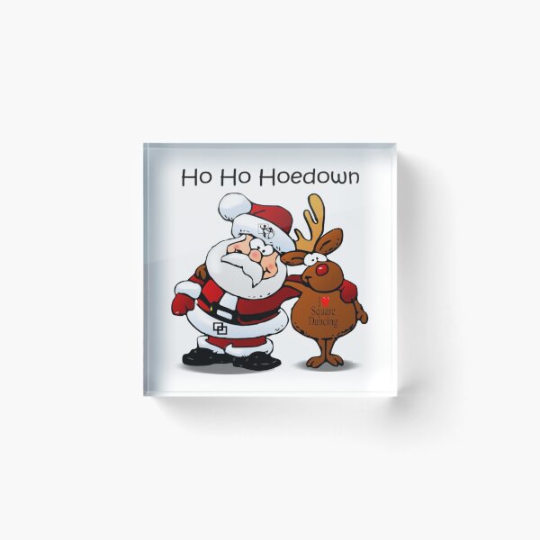 Item preview, HO HO Hoedown designed and sold by Square Dancing Gifts & Merchandise.
