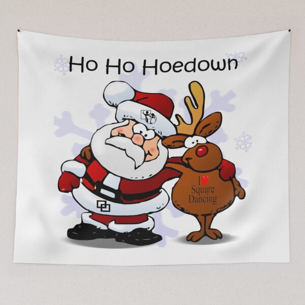 Item preview, HO HO Hoedown designed and sold by Square Dancing Gifts & Merchandise.