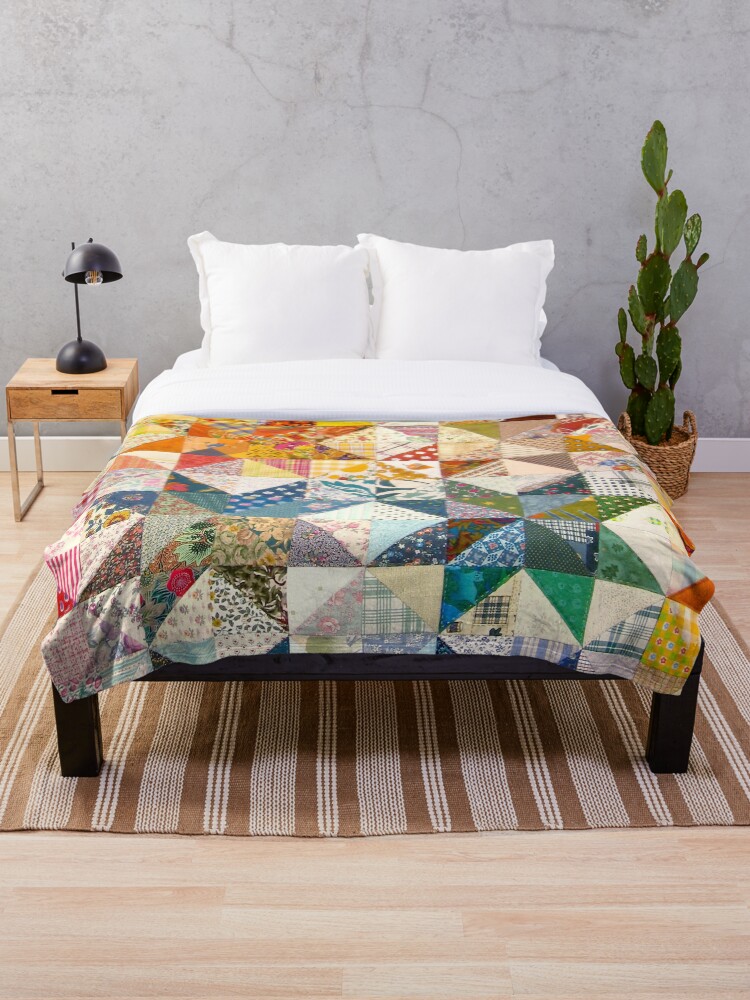 Vintage Quilt popular Throw