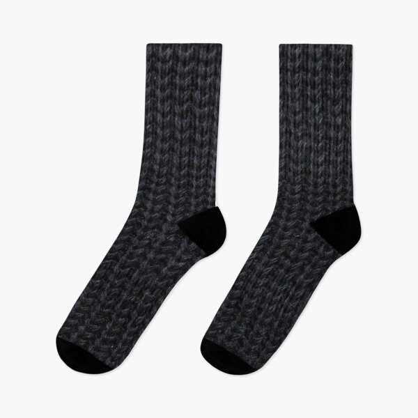 Artikelvorschau, Schwarze gestrickte Wolle entworfen und verkauft von savesarah.