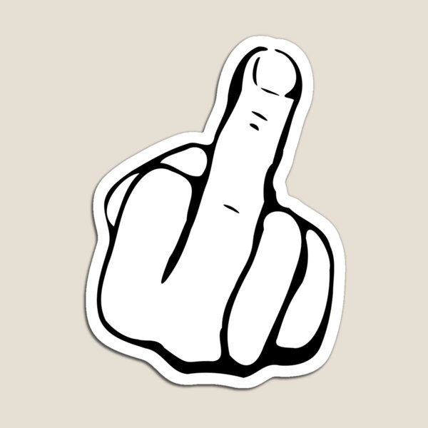 Item preview, Middle finger  designed and sold by Rebeccamckelvey.