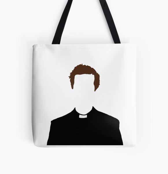 Vista previa del artículo con la obra «Sacerdote caliente - Impresión minimalista», diseñado y vendido por tytybydesign.