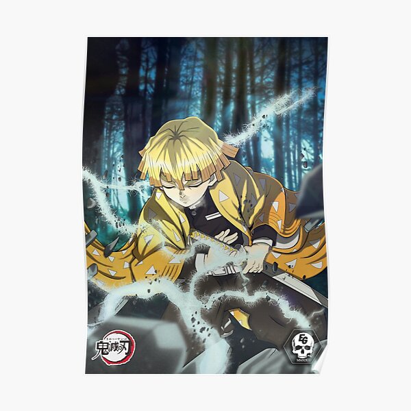 Zenitsu Agatsuma Poster