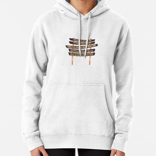 Mount Kilimanjaro Uhuru Peak Sign Pullover Hoodie