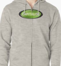Capitalist Zipped Hoodie