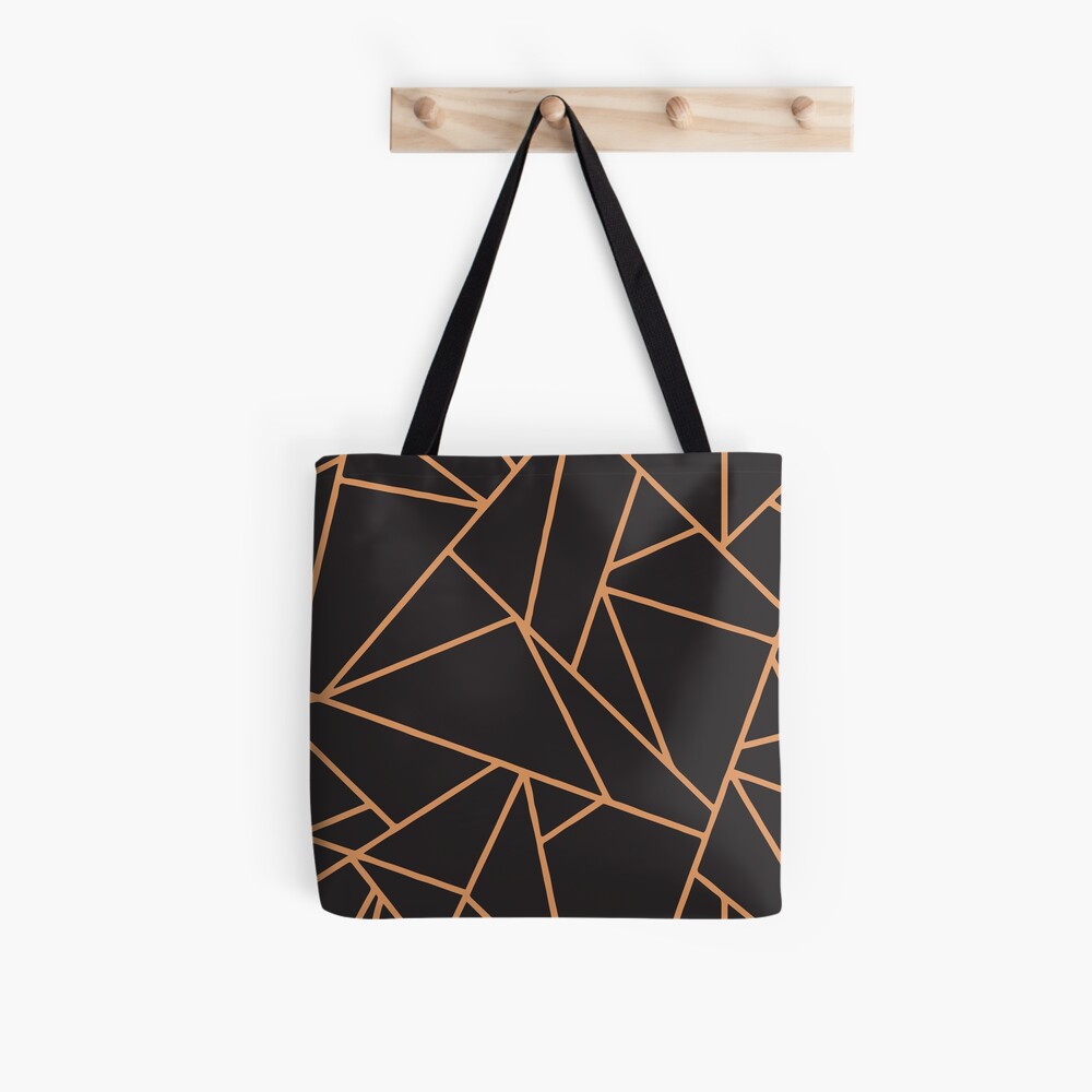 Copper Lines Tote Bag