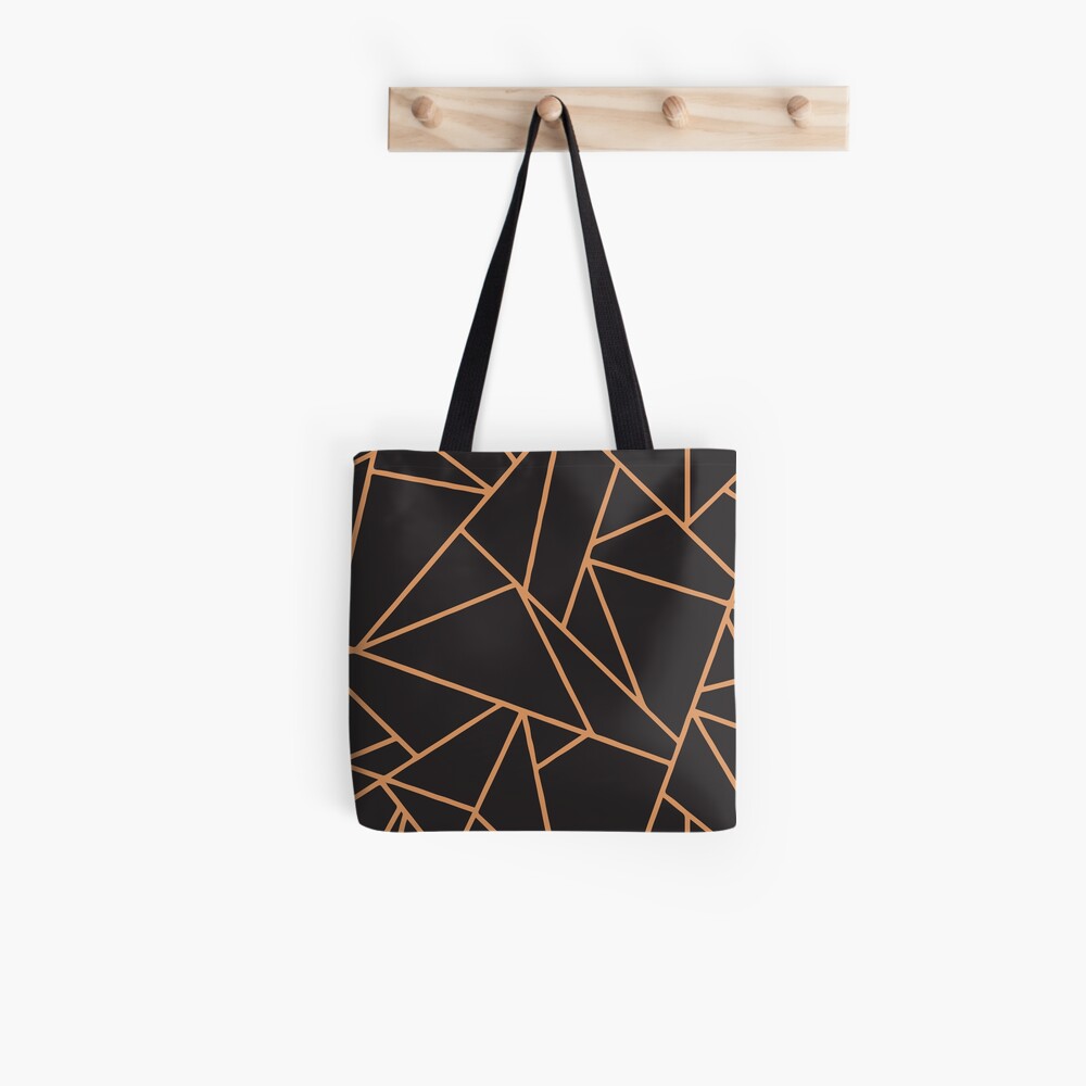 Copper Lines Tote Bag