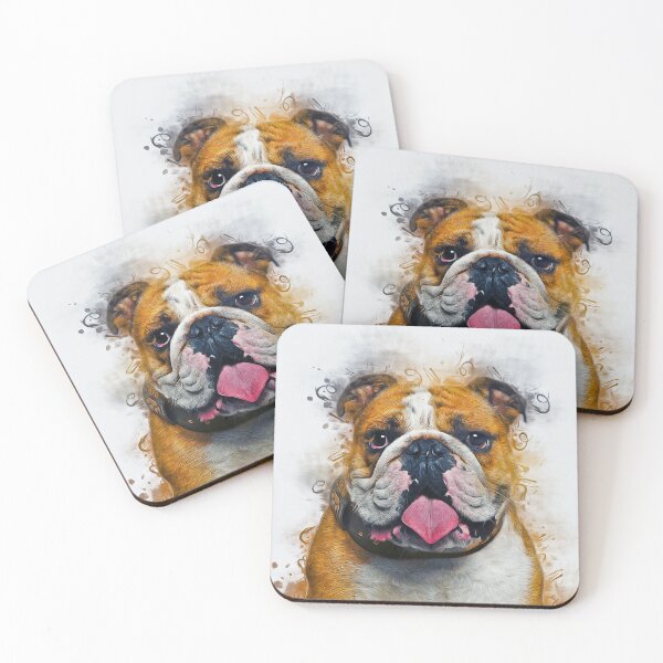Item preview, Bulldog Art designed and sold by MitchellAK.