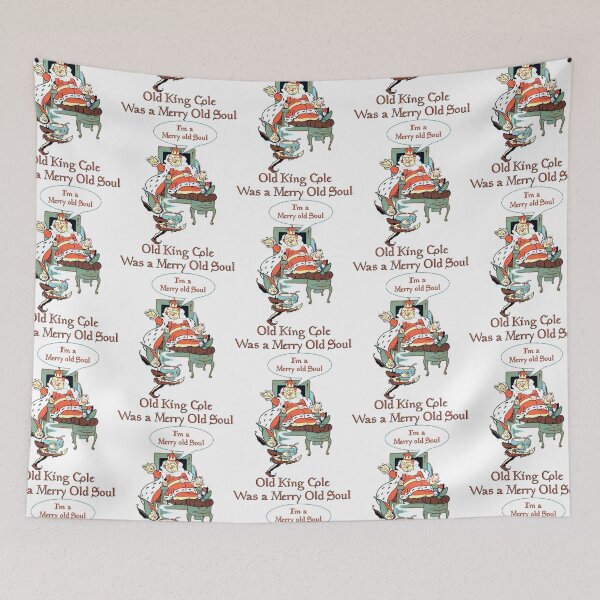 Item preview, OLD KING COLE WAS A MERRY OLD SOUL (#1) designed and sold by johndhalsted.