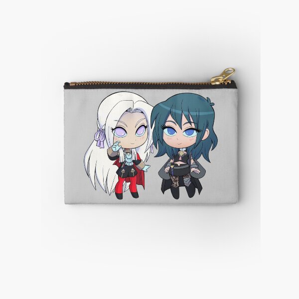 Item preview, Byleth (F!Byleth) and Edelgard - Fire Emblem Three Houses - Chibi Cuties designed and sold by kickgirl.