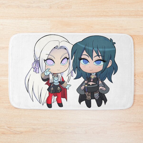 Artikelvorschau, Byleth (F!Byleth) und Edelgard – Fire Emblem: Drei Häuser – Chibi Cuties entworfen und verkauft von kickgirl.